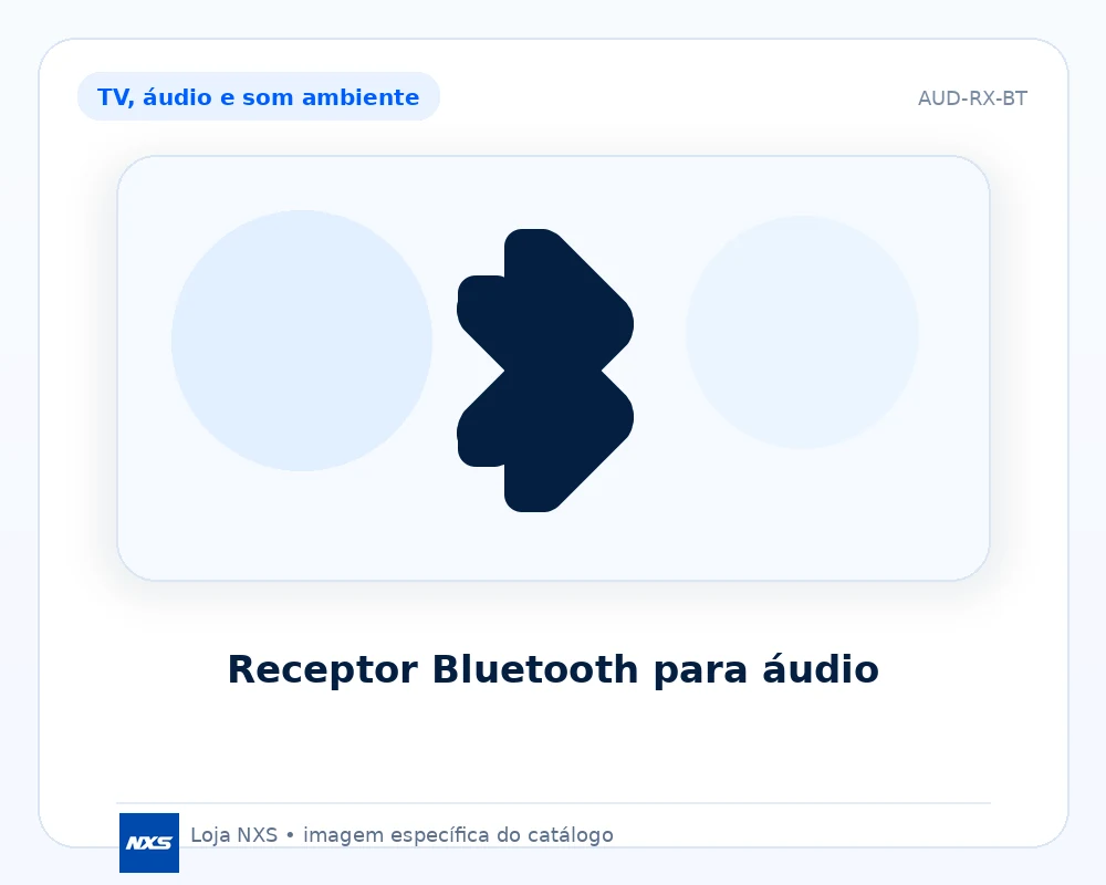Receptor Bluetooth para áudio