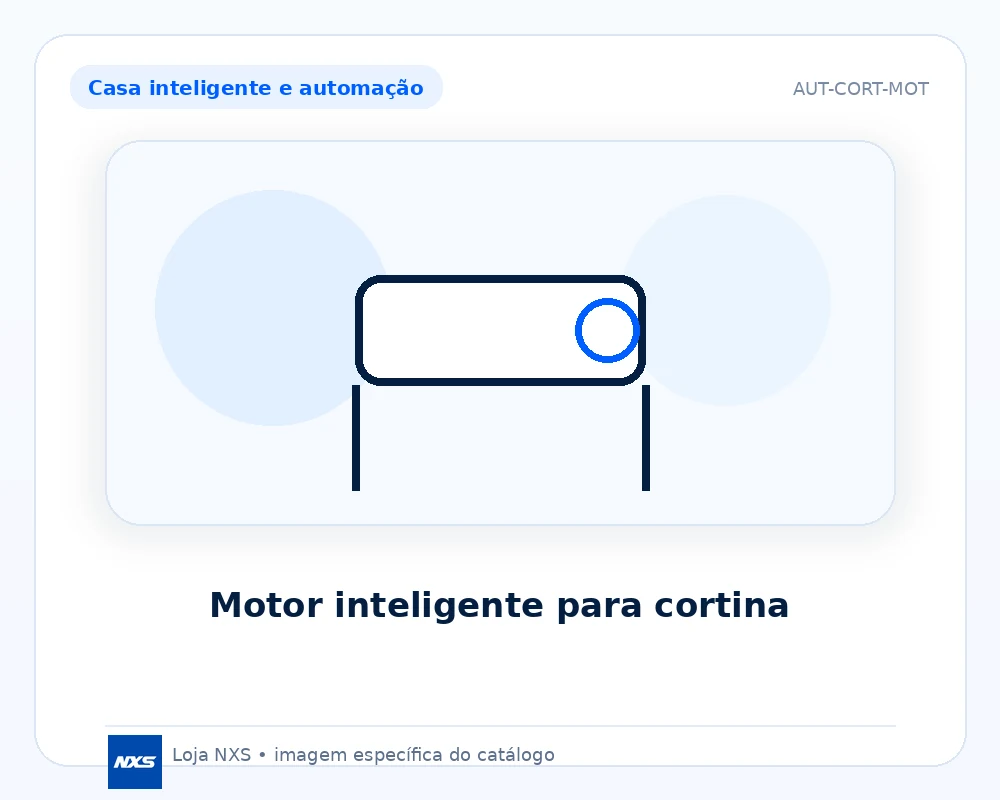 Motor inteligente para cortina