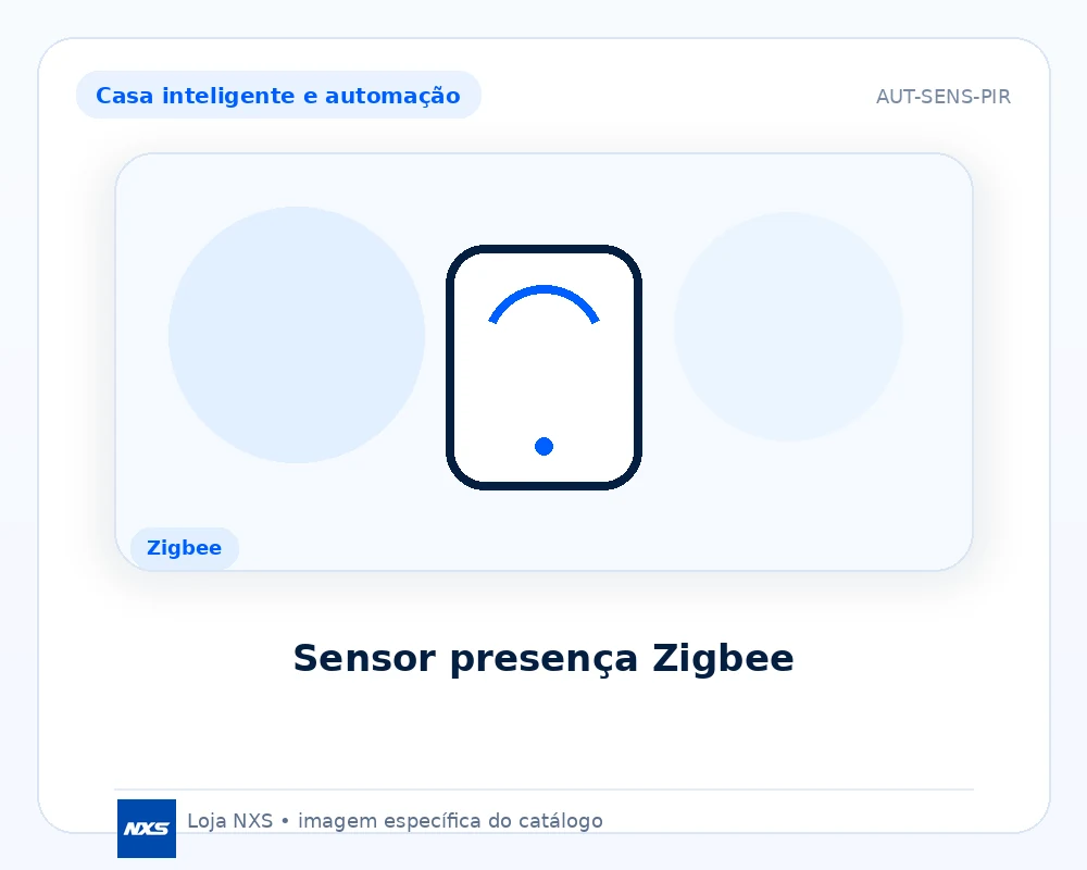 Sensor presença Zigbee