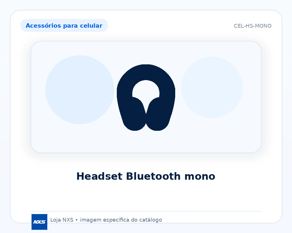 Headset Bluetooth mono