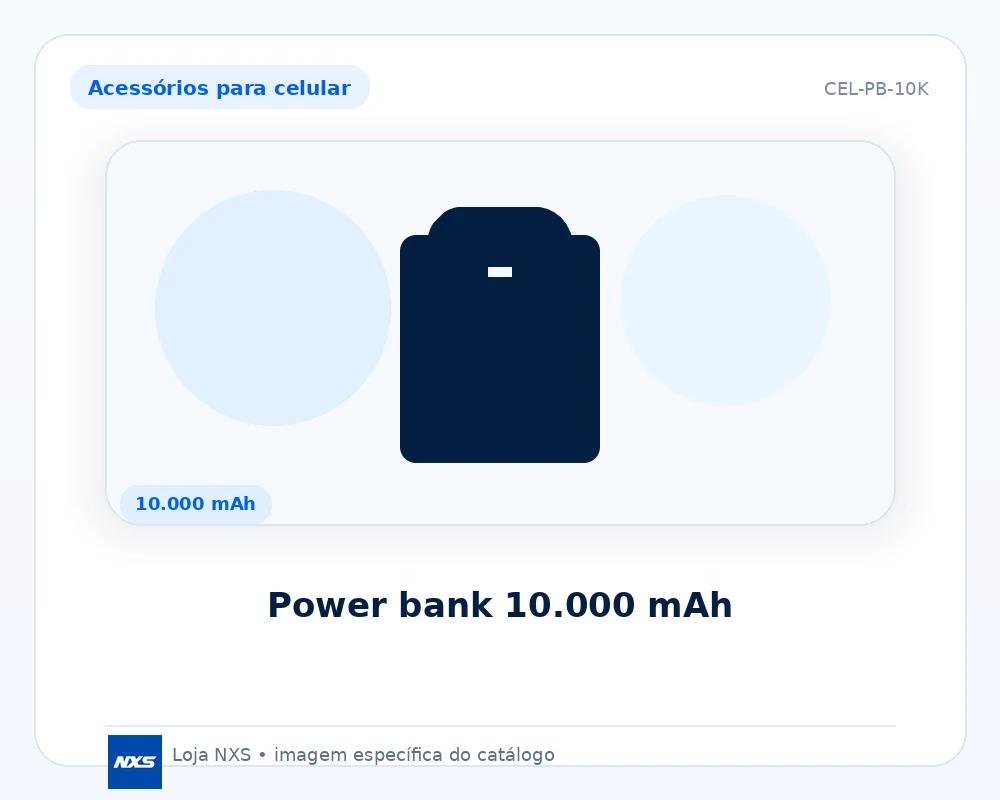 Power bank 10.000 mAh