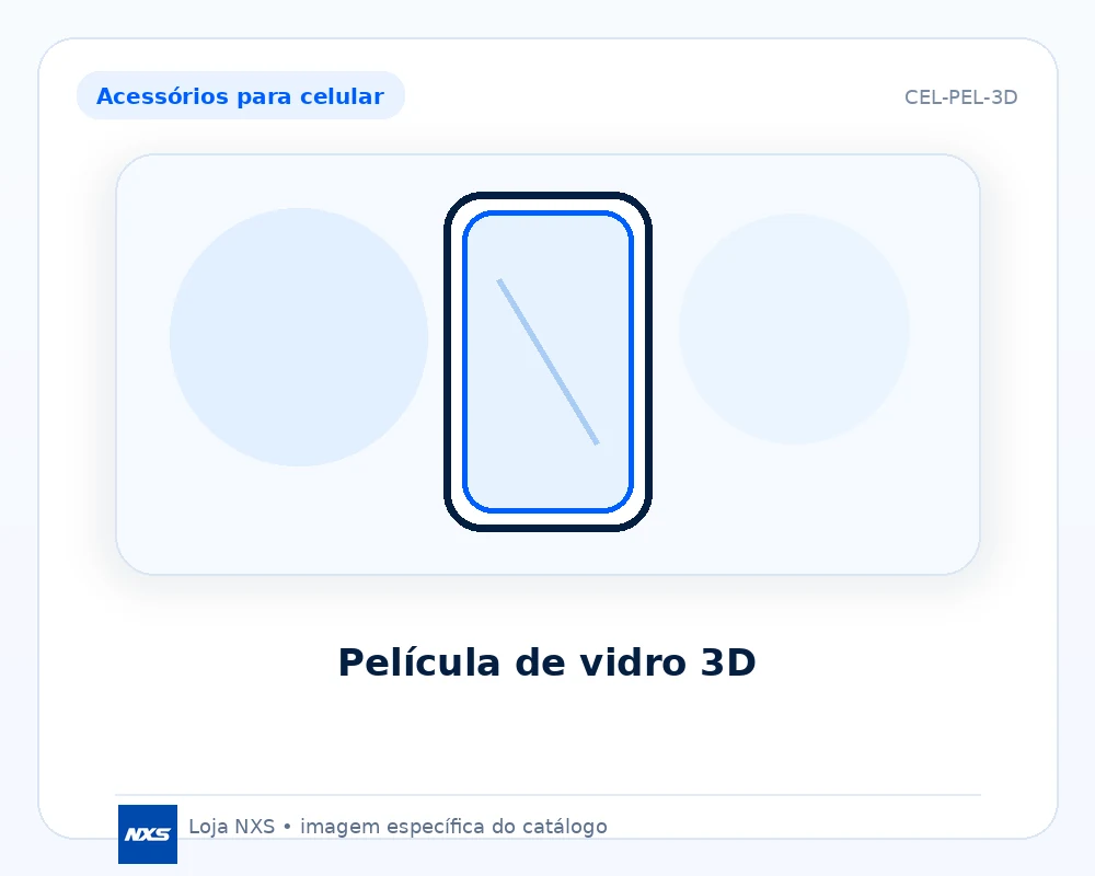 Película de vidro 3D
