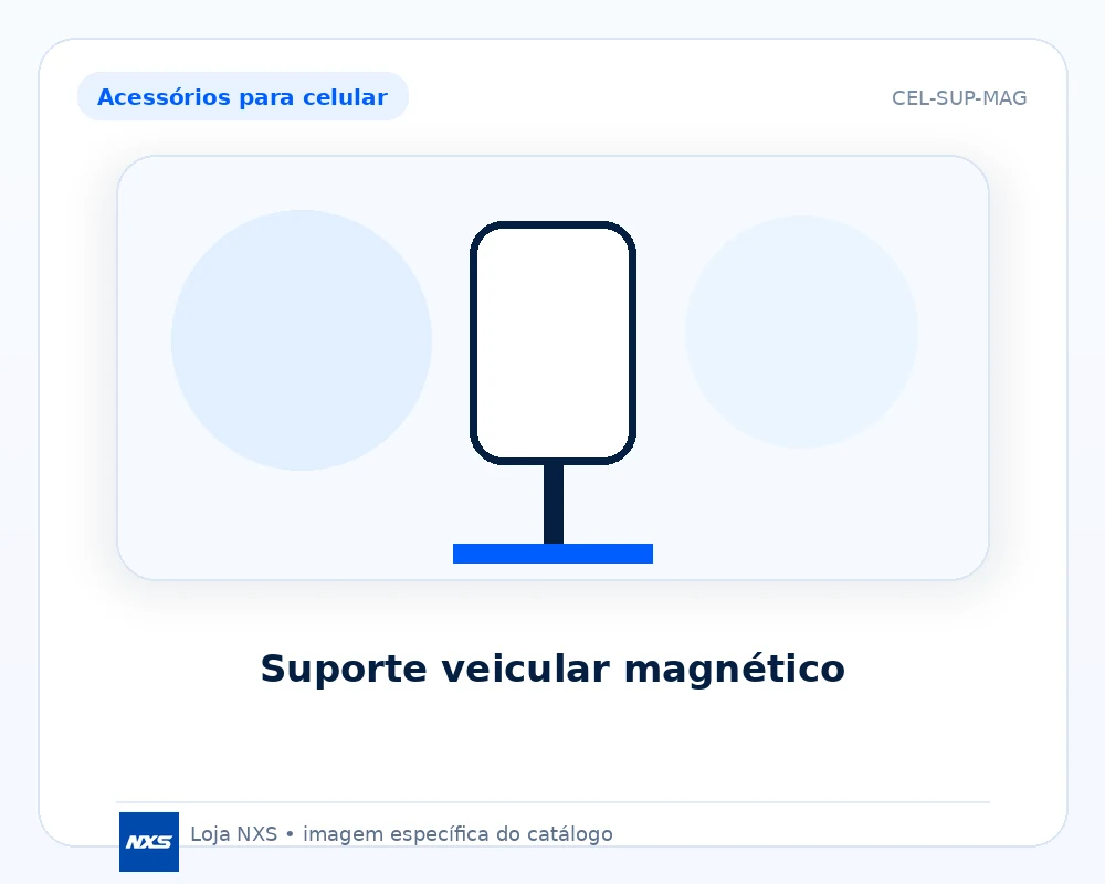 Suporte veicular magnético