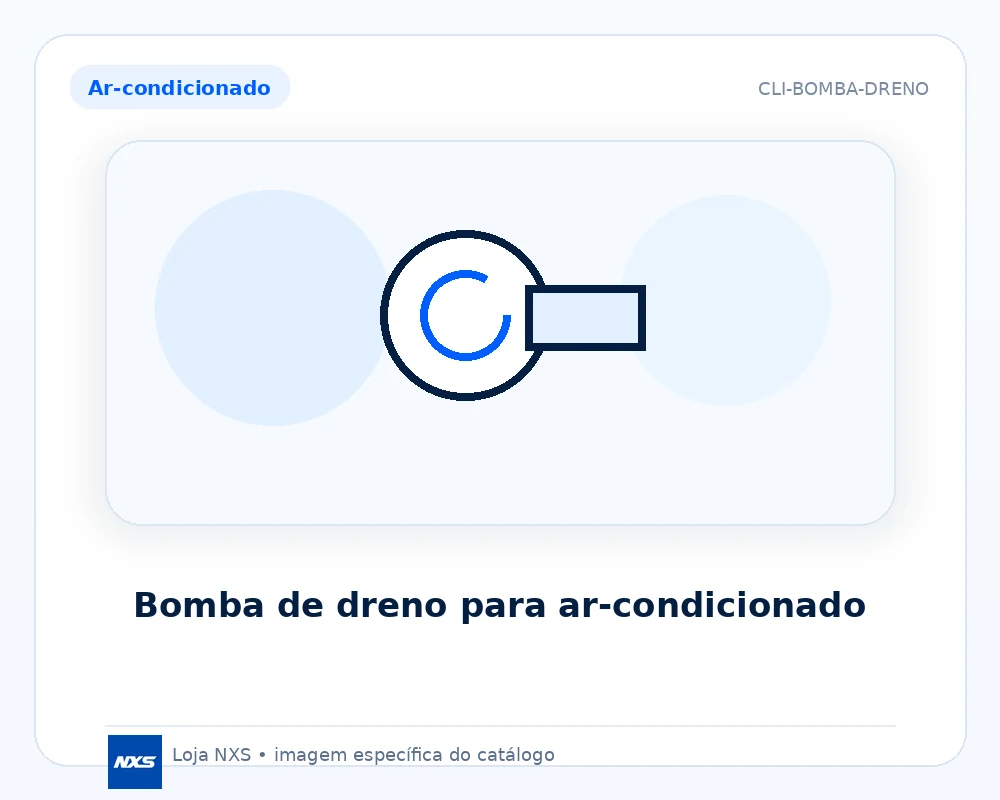 Bomba de dreno para ar-condicionado