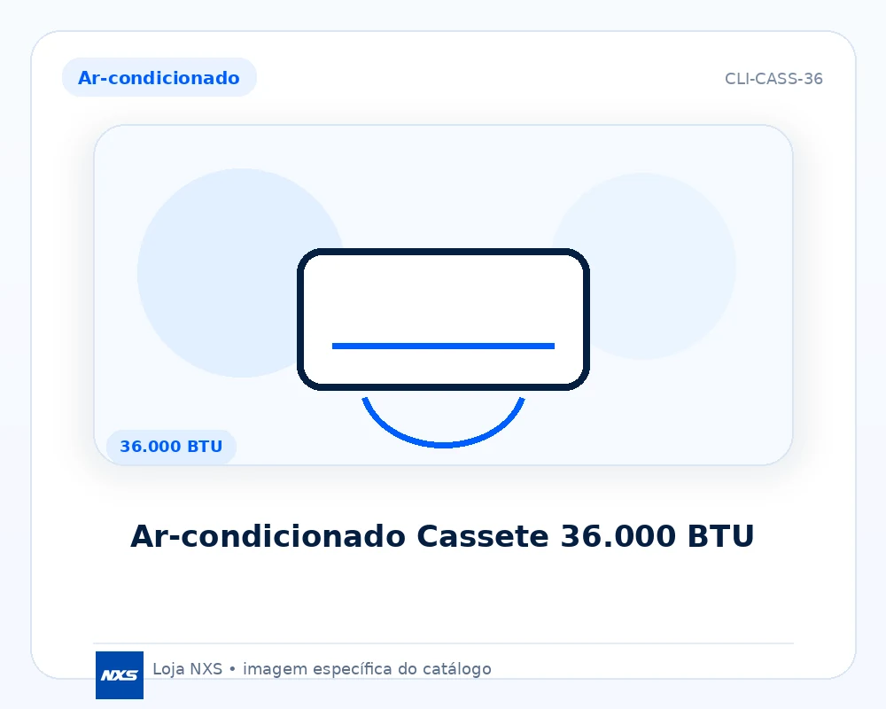 Ar-condicionado Cassete 36.000 BTU