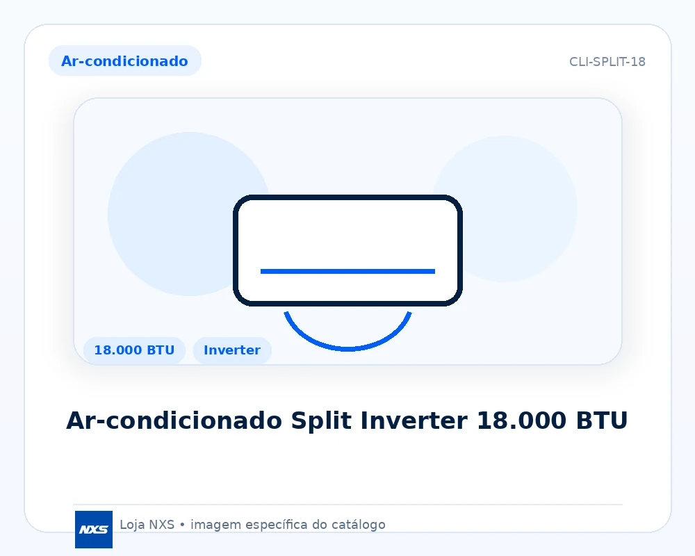 Ar-condicionado Split Inverter 18.000 BTU