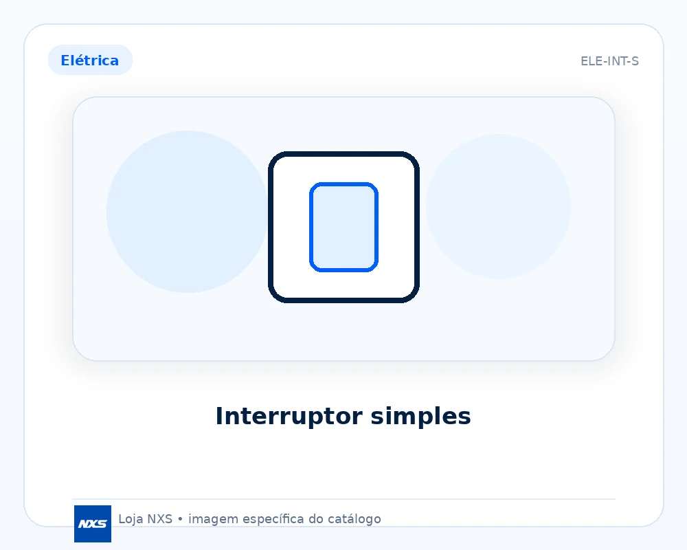 Interruptor simples