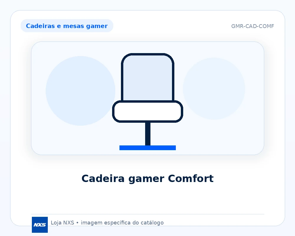Cadeira gamer Comfort