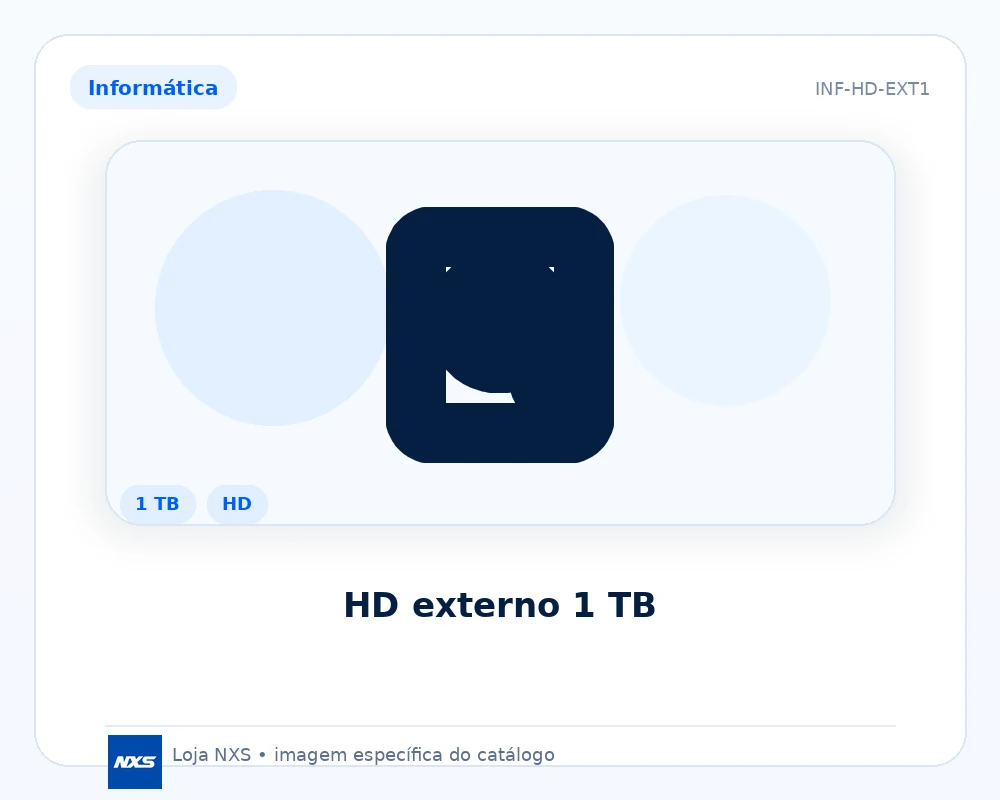 HD externo 1 TB