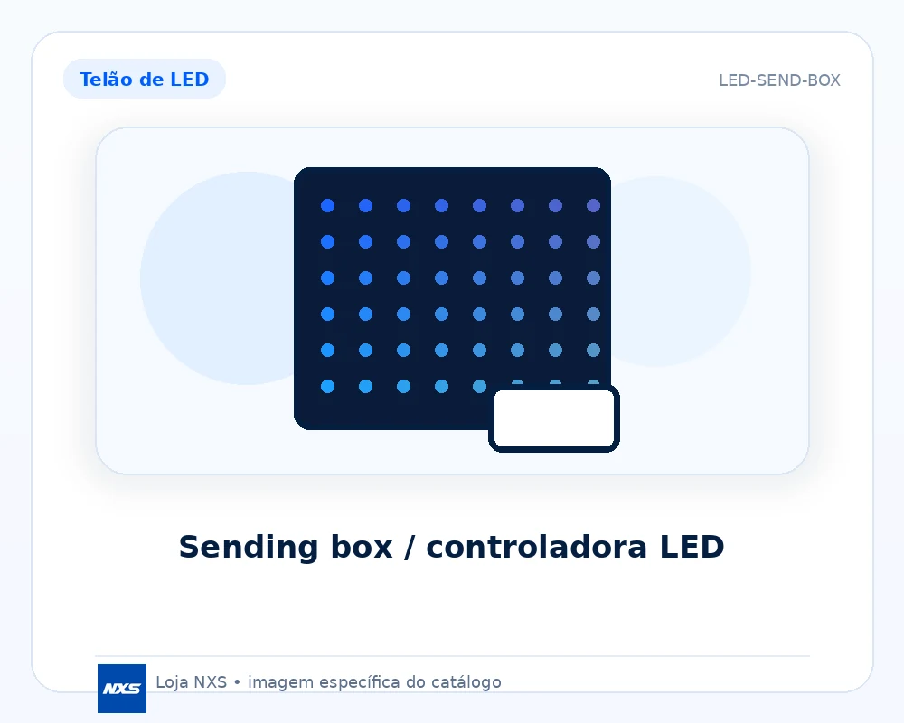 Sending box / controladora LED