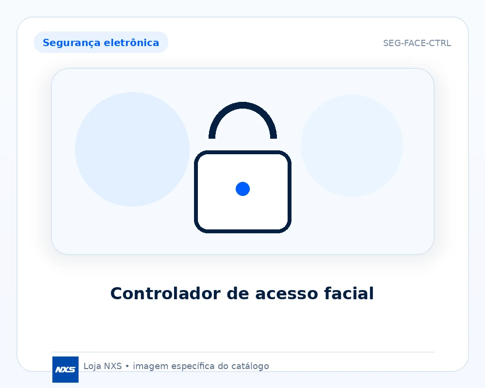 Controlador de acesso facial