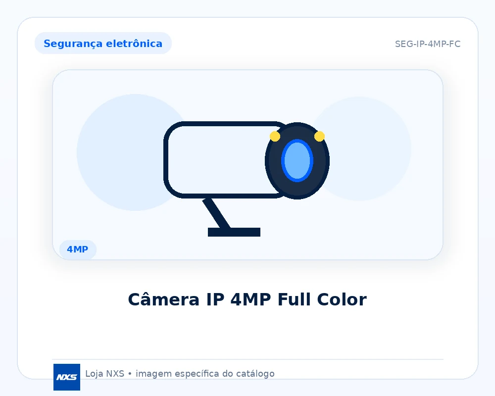 Câmera IP 4MP Full Color