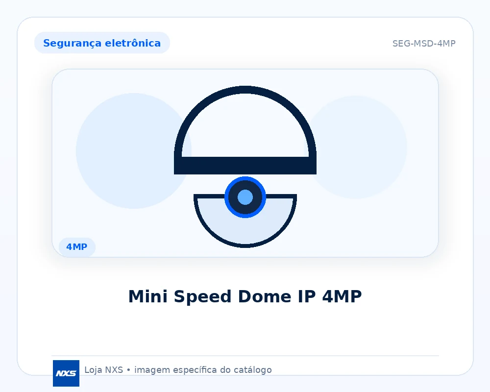 Mini Speed Dome IP 4MP