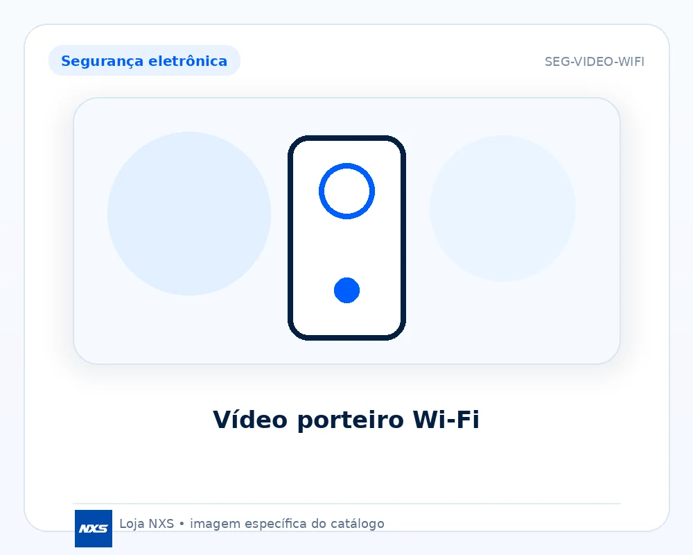 Vídeo porteiro Wi‑Fi